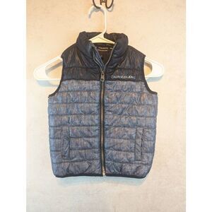 Calvin Klein boys puffer vest size 3T *